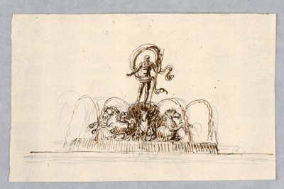 Project for a Fountain by Unknown artist