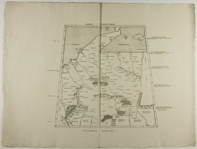 Fourth Map of Europe: Ptolemy Rome 1490 by Unknown artist