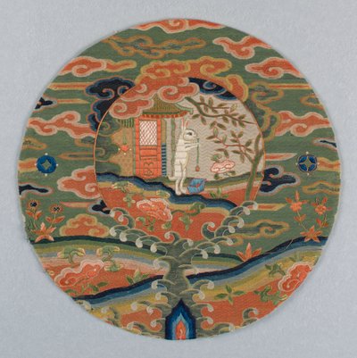 Rabbit in the Moon by Unknown artist