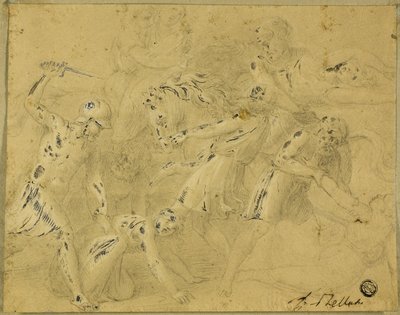 Rape of the Sabines by Unknown artist
