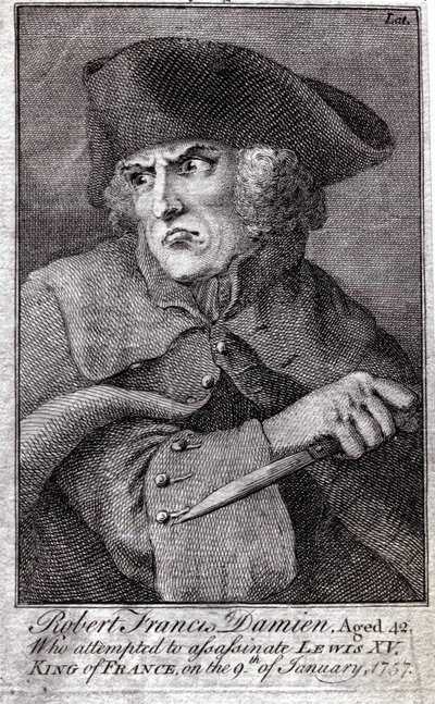Robert Francois Damiens by Unknown artist