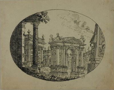 Roman Edifices by Unknown artist