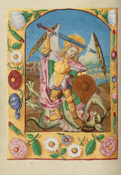 Saint Michael and the Dragon by Unknown artist