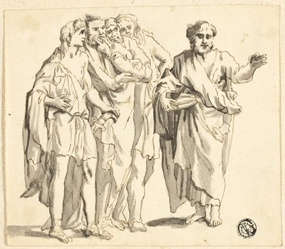 Saint Paul Preaching by Unknown artist