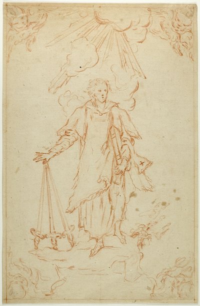 Saint in Glory by Unknown artist