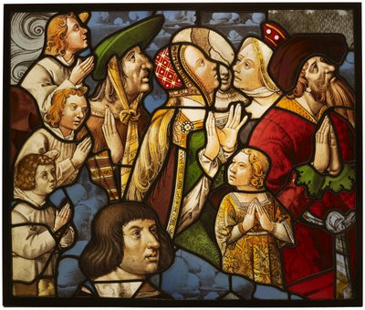 Saints and Worshippers in Adoration by Unknown artist