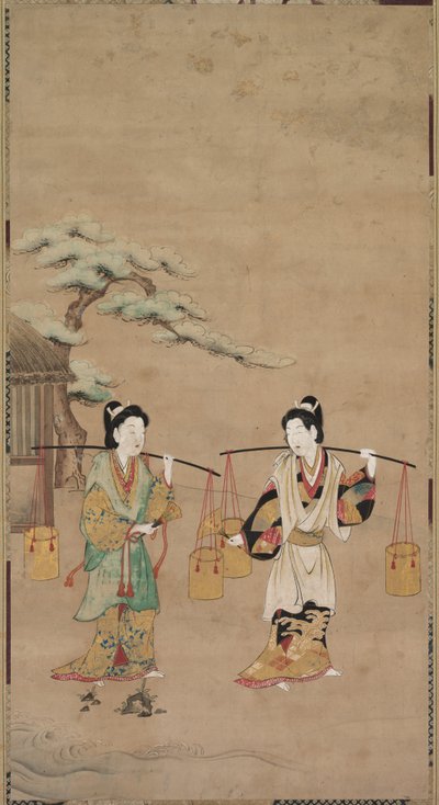 Scene from a Noh Play by Unknown artist