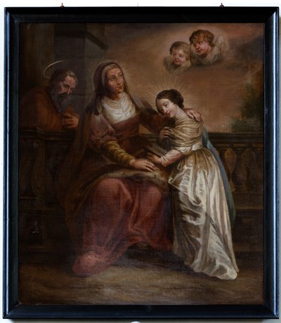 Mary and Her Parents by Unknown artist