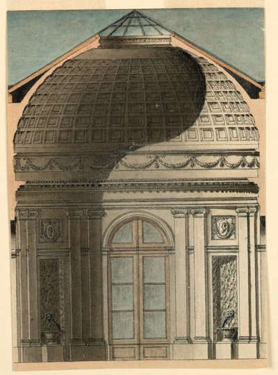 Section of a Circular Pavilion by Unknown artist