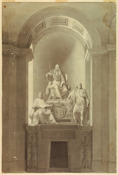 Sepulchral Monument of the Last Three Stuarts by Unknown artist