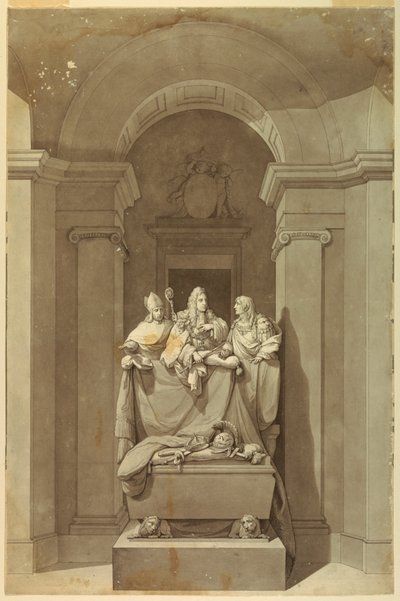 Sepulchral Monument of the Three Last Stuarts by Unknown artist