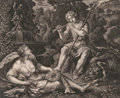 Shepherd and Shepherdess by Unknown artist