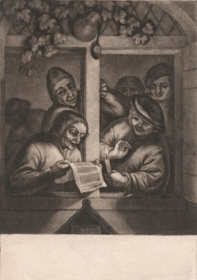 Singers at a Window by Unknown artist