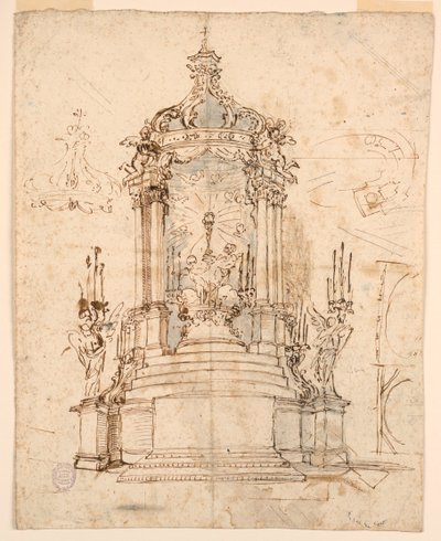 Sketches for Altars by Unknown artist