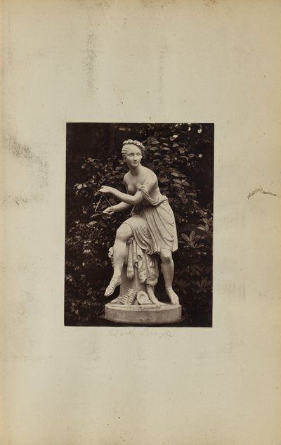 Statue of Girl with Triangle by Unknown artist