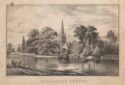 Stratford on Avon by Unknown artist
