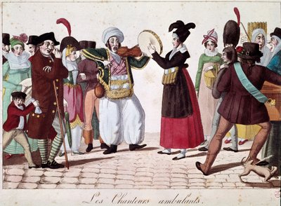 Street Musicians by Unknown artist