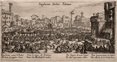 Supplicium sceleri Fraenum (The Punishments) by Unknown artist