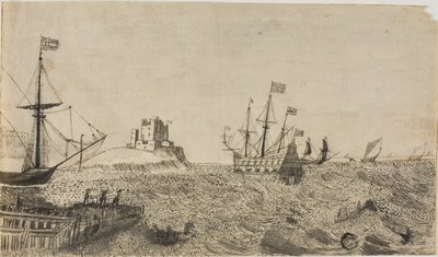Swedish Boats Off the Coast by Unknown artist