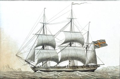 Swedish Merchant Ship by Unknown artist