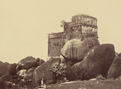 Temple at Mutti Mahal, Jubblepore by Unknown artist