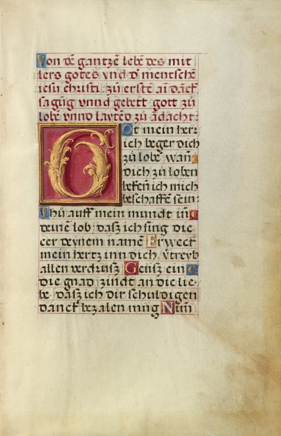 Text Page by Unknown artist