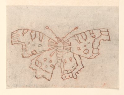 Textile Design: A Butterfly by Unknown artist