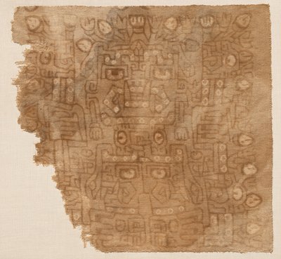 Textile Fragment with Cotton Goddess by Unknown artist