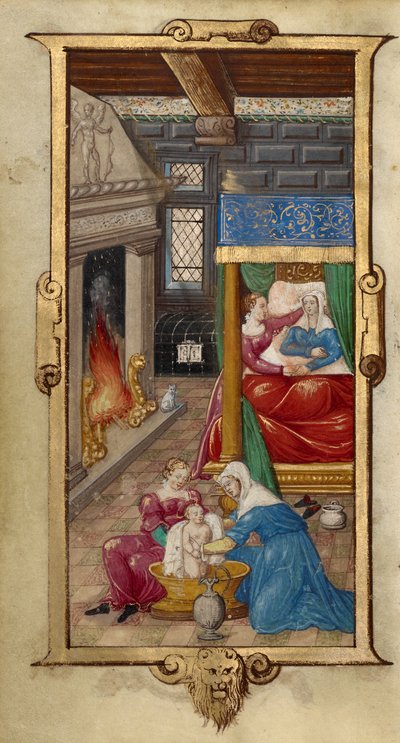 The Birth of the Virgin by Unknown artist