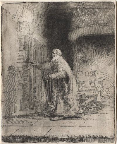 The Blindness of Tobit: The Large Plate by Unknown artist