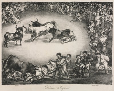 The Bulls of Bordeaux: Spanish Entertainment by Unknown artist