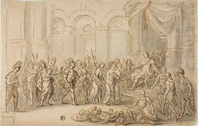 The Continence of Scipio by Unknown artist
