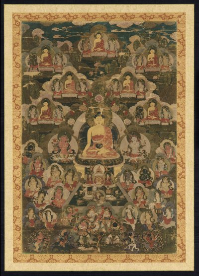 The Eight Medicine Buddhas by Unknown artist