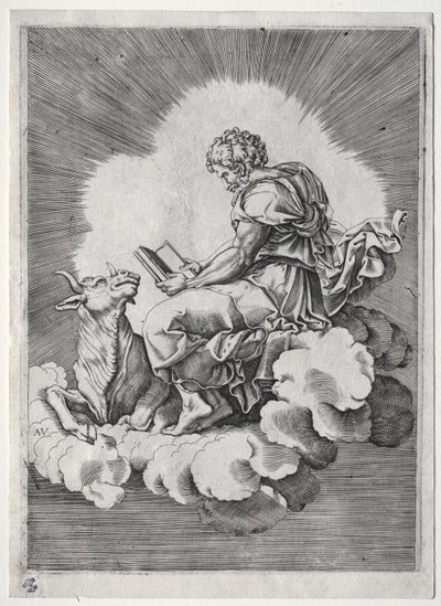 The Four Evangelists: St. Luke by Unknown artist