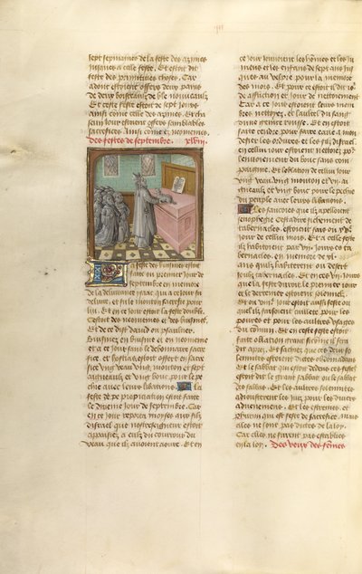 The High Priest Sacrificing a Lamb by Unknown artist