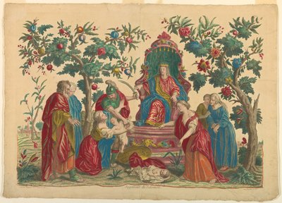The Judgment of Solomon by Unknown artist