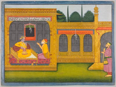 The Marriage of Rukmini [Mangal] by Unknown artist