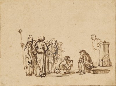 The Mocking of Christ by Unknown artist