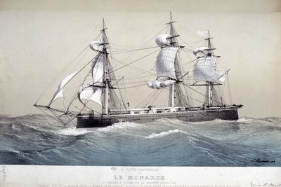 The Monarch, English Fleet, circa 1850 by Unknown artist