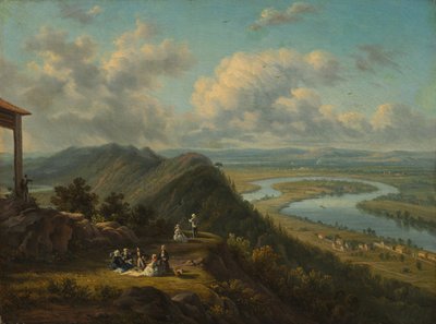 The Oxbow Seen from Mount Holyoke by Unknown artist