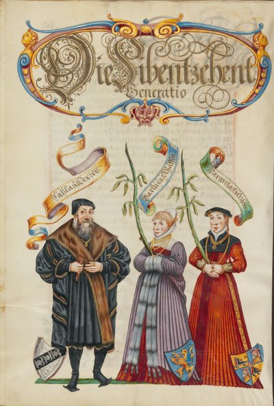The Seventeenth Generation, Lasslau Derrer by Unknown artist