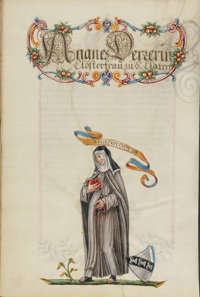 The Thirteenth Generation, Agnes Derrer by Unknown artist