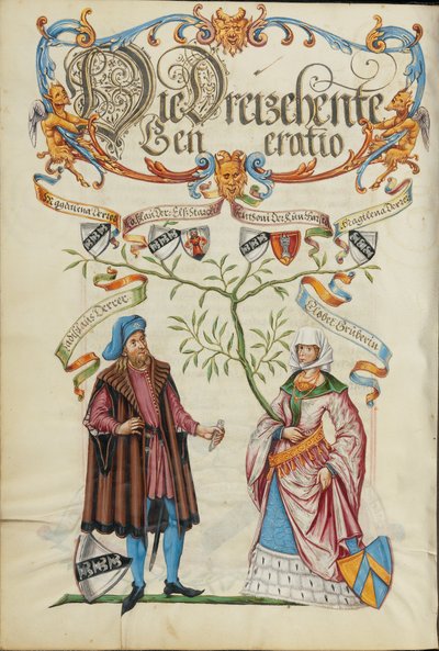 The Thirteenth Generation, Lasslau Derrer by Unknown artist