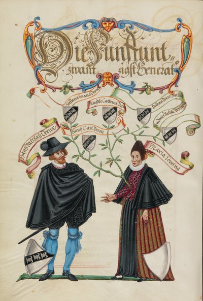 The Twenty-Fifth Generation, Hans Balthasar Derrer by Unknown artist