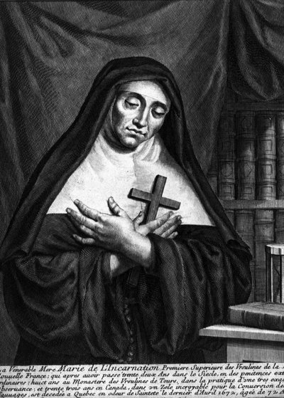 The Venerable Mother Mary of the Incarnation by Unknown artist