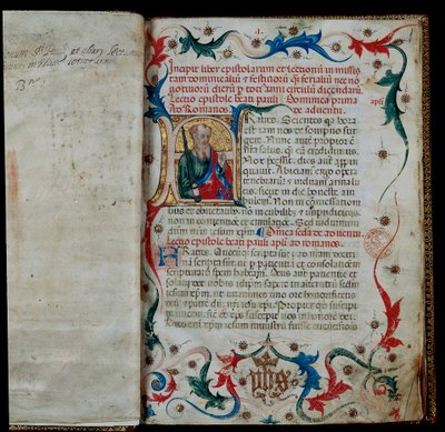 The Incipit of a Lectionary by Unknown artist