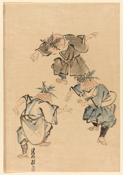 Three Dancers by Unknown artist