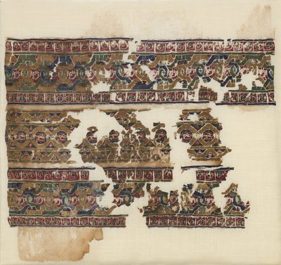 Tiraz with Guilloche Bands by Unknown artist