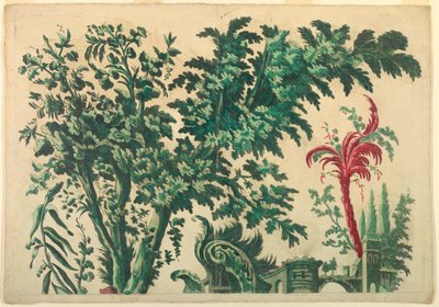 Top Part of an Ornamental Panel by Unknown artist