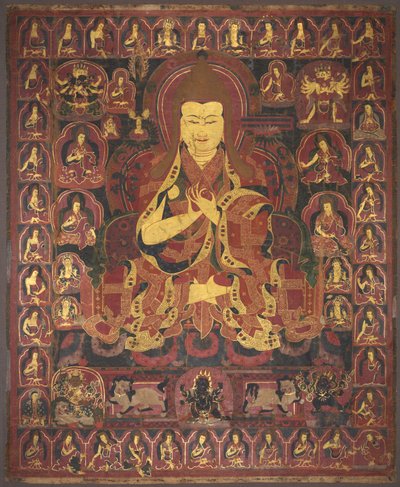 Tsong Khapa, Founder of the Geluk Order by Unknown artist